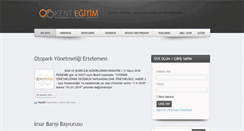 Desktop Screenshot of kentegitim.com.tr