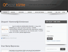 Tablet Screenshot of kentegitim.com.tr
